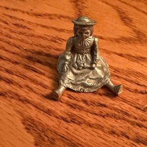 Pewter Silver-Toned Figurine